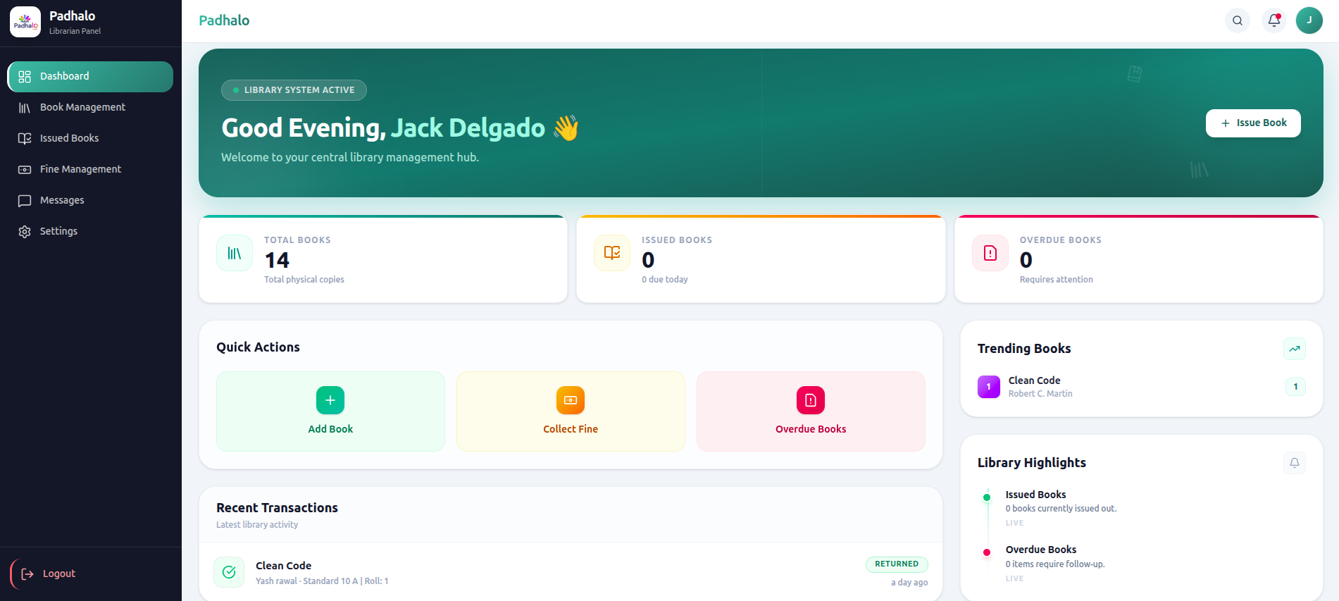 Dashboard